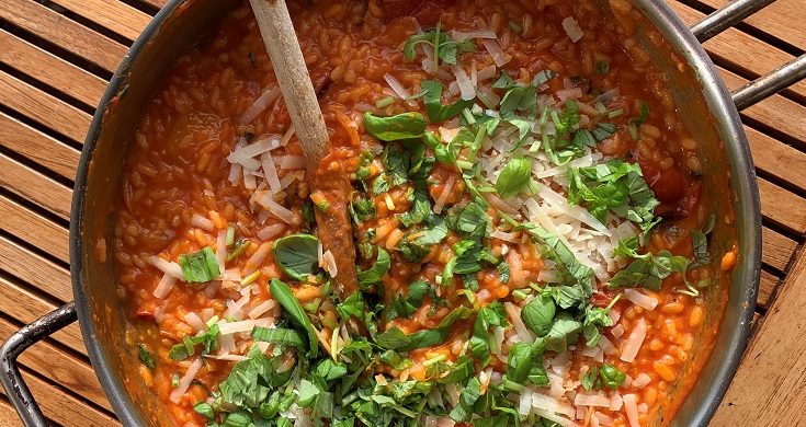 tomat risotto