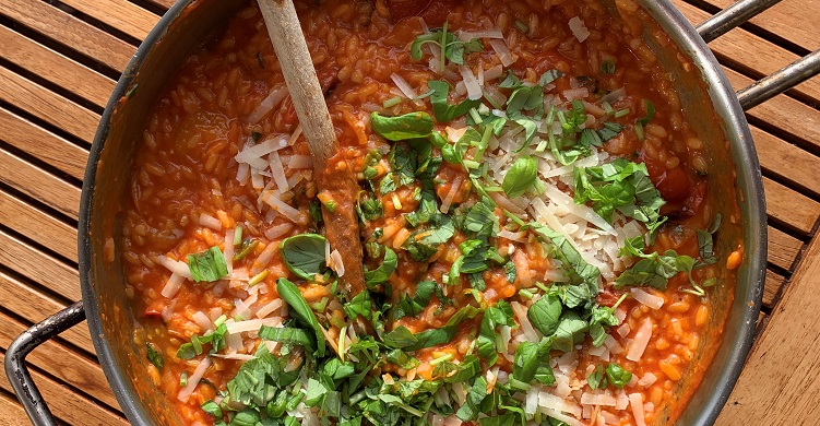 tomat risotto